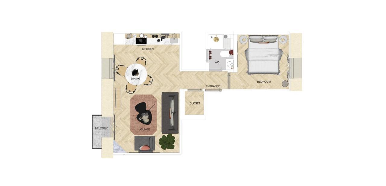 מונטה קרלו Newly Renovated Apartment With Balcony, Ac, Fiber Internet מראה חיצוני תמונה