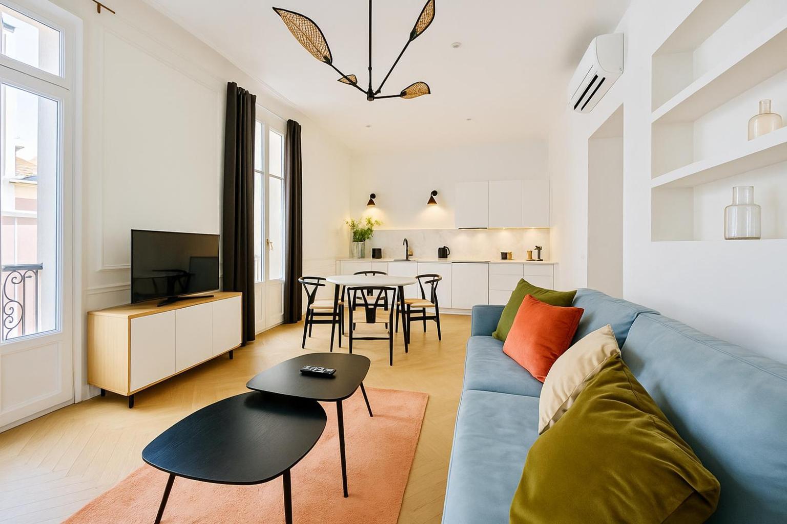 מונטה קרלו Newly Renovated Apartment With Balcony, Ac, Fiber Internet מראה חיצוני תמונה
